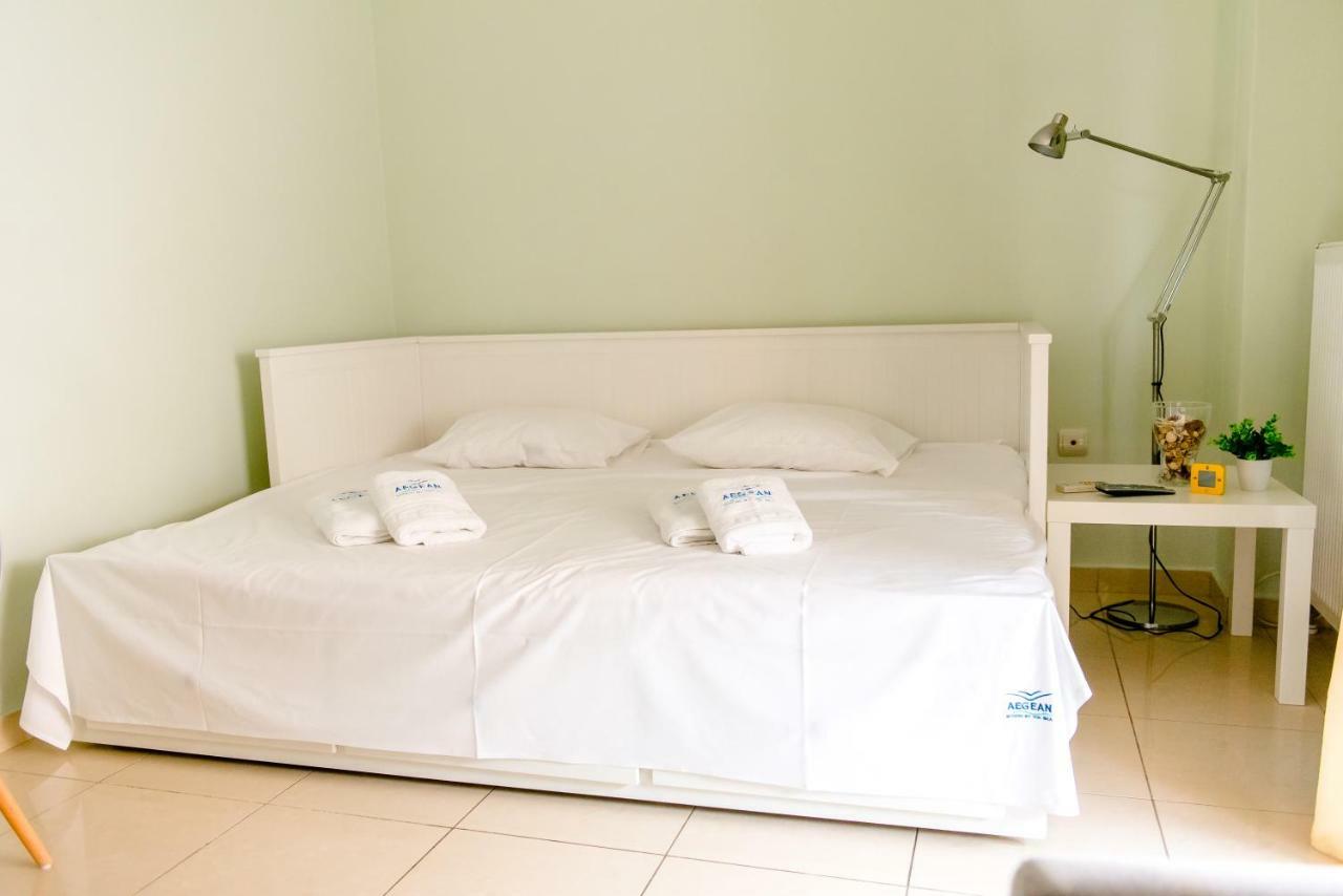 Aegean Studio By The Sea Apartman Peraía Kültér fotó